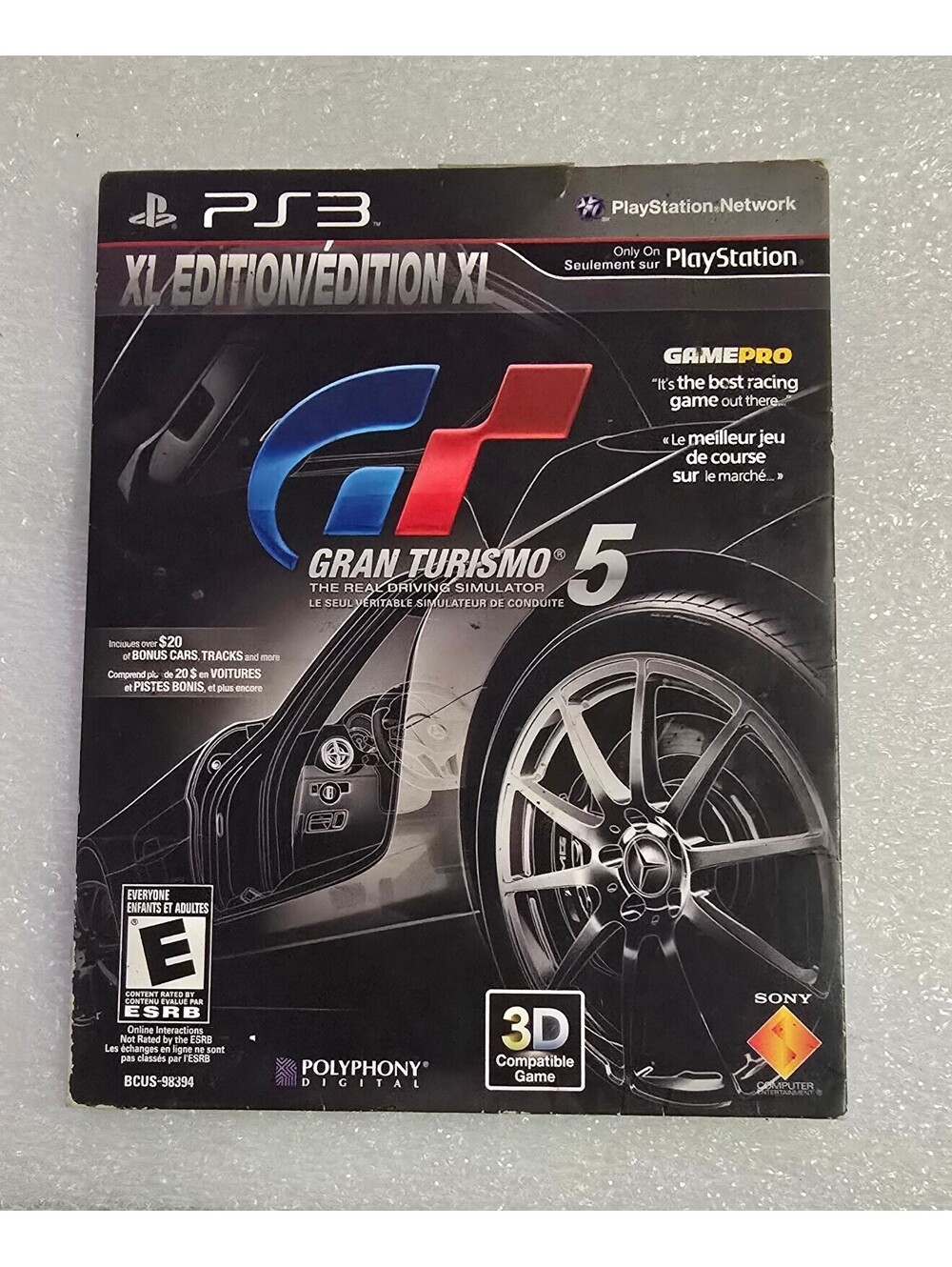 PS3 XL Edition Gran Turismo 5 PlayStation 3